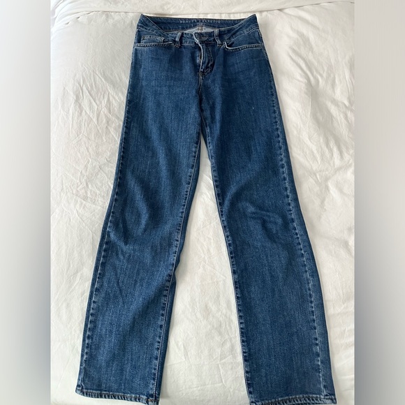 Beauty Omelette blue straight denim size 26 - Picture 2 of 6